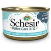 SCHESIR KITTEN TONNO/ALOE 85GR