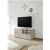 Tecno Arredo 3 Living Base TV Piccola 1 anta 1 Cassetto MIRO colore rovere