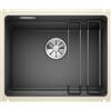 Blanco Lavello una vasca ETAGON 500-U 1525154 in ceramica basalto da 54x45.6 cm - Sottotop