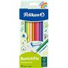 PENNARELLI PELIKAN COMBINO Per Bambini Confezione 9 Colori