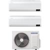 Samsung Climatizzatore Samsung WindFree Avant WiFi Dual 9000+18000 Btu Inverter A++ R32