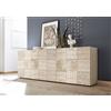 Tecno Arredo 3 Living Madia 4 ante MIRO colore rovere