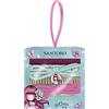 Santoro Gorjuss Elastici Capelli Bambina, Elastici Capelli 2 semplici e 3 a spirale, Collezione Cherry Blossom, Colore Multicolore