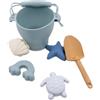Bamboom Set Spiaggia Bamboom In Silicone Blu