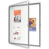 Nobo Bacheca Magnetica per Esterno con Serratura, 12 x A4, Gamma Premium Plus, Bianco, 1902581