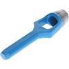 GEDORE Fustella a Cavallotto per Materiali Morbidi, Diametro 28 mm, Gomma, Pelle, Guarnizioni Tessuto, Tonda, Lunga 175 mm, Punzone, 570028