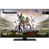 Panasonic Tv Led 4K TX-43MX600E 43 pollici Smart tv Dolby Vision HDR10 HLG Dolby Atmos Game Mode