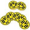 Borussia Dortmund, Sottobicchiere della birra, nero-giallo,