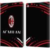 Head Case Designs Licenza Ufficiale AC Milan Curvato Modelli Cresta Custodia Portafoglio in Pelle Compatibile con Apple iPad 10.2 2019/2020/2021