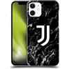 Head Case Designs Licenza Ufficiale Juventus Football Club Nero Marmoreo Custodia Cover Dura per Parte Posteriore Compatibile con Apple iPhone 12 Mini