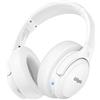 Uliptz Cuffie Wireless Bluetooth, 65 Ore Di Riproduzione, 6 EQ Modalità di Suono, Cuffie Senza Fili Stereo HiFi Over Ear con Microfono, Cuffie Bluetooth 6.0 per Viaggio/Ufficio/Telefono/PC (Bianco)