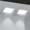 Aigostar Downlight Da Incasso a LED,12W Equivalente a 116W,6500K Cool White Light,Bianco,Faretti LED,Oblò a LED,Ф140-150mm,Confezione Da 2