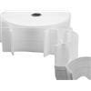 Furlanis - Fettuccia Arricciatende Multitasca Piega Baciata, Tre Corde, Nastro Arricciatura Automatica, Tessuto Italiano - 80 mm x 50 m