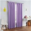 Eclipse Kendall Tenda Oscurante per Finestra, Moderna, Termica, con Tasca per Asta, per Camera da Letto o Soggiorno (1 Pannello), Poliestere, Viola Chiaro, 42 X 63