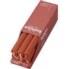 Bolsius Rustik Candele - arancione - Set di 9 pezzi - Lunghezza durata 13 ore - non profumate - Cera vegetale naturale - senza gocciolamento - senza olio di palma - 27 x 2,3 cm