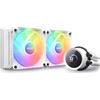 Nzxt Dissipatore cpu a liquido Nzxt Kraken 240 RGB 240mm Bianco [RL-KR240-W1]