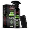 Bass Motor BassMotor Lucidante per plastica e Gomme Auto Moto Restauratore Vecchi Copertoni Recupera la lucentezza Interno ed Esterno Recupera la plastica a casa - 500 ml + Spugna Premium