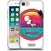Head Case Designs Licenza Ufficiale Peanuts Fare Surf sulla Spiaggia Snoopy Passeggiata Aerografata Custodia Cover in Morbido Gel Compatibile con Apple iPhone 7/8 / SE 2020 & 2022