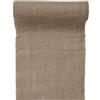 Tafeldeko.de Runner da tavola in Iuta, 5 m, 25 cm, Colore Beige