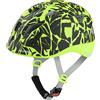 ALPINA Unisex - Bambini, XIMO L.E. casco da ciclismo, black-neon sparkle matt, 49-54 cm