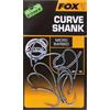 Fox Edges Armapoint Curve Shank Hooks - 10 ganci per la pesca alla carpa, gancio per carpa, misura 4