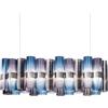 SLAMP lampada a sospensione LA LOLLO LINEAR LARGE - LALSXXLGRD01T00NMTEU