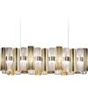 SLAMP lampada a sospensione LA LOLLO LINEAR LARGE - LALSXXLGLD01T00NMTEU