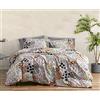 Marimekko - Set copripiumino matrimoniale, biancheria da letto in percalle di cotone con federe abbinate, decorazioni per la casa per tutte le stagioni (Pieni Letto Multicolor, Queen)