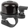 Hama Campanello per bicicletta AirBell per Apple AirTag (supporto AirTag, fissaggio AirTag, protezione antifurto, tracking, 85 dB, diametro 2,2 cm, colore nero