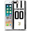 Head Case Designs Licenza Ufficiale Personalizzata Personale Juventus Football Club in Casa 2020/21 Race Kit Custodia Cover in Morbido Gel Compatibile con Apple iPhone 7 Plus/iPhone 8 Plus