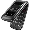 uleway GSM Telefono Cellulare per Anziani con tasti grandi | Cellulare a conchiglia con tasto SOS, Pantalla 2,4+1.77