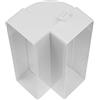 Vent Systems 204 x 60 mm gomito verticale rettangolare per tubo di collegamento Angolo: 90°. Sistema di ventilazione, riscaldamento, raffreddamento.