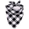 YUANstore Classico Rosso Nero Plaid Pet Dog Bandana Gatto Cucciolo Fazzoletto Pet Dog Accessori Pet Fazzoletto Sciarpa Cane Saliva Asciugamano