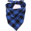 YUANstore Classico Rosso Nero Plaid Pet Dog Bandana Gatto Cucciolo Fazzoletto Pet Dog Accessori Pet Fazzoletto Sciarpa Cane Saliva Asciugamano