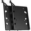 Fractal Design HDD Drive Tray Kit - Type B, Black, Dual pack, (FD-A-TRAY-001)