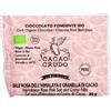 CACAO CRUDO Srl "Cioccolato Fondente al Sale Rosa e Granella Cacao Cacao Crudo by Loverdiana 30g"