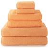 Top Towel - Combinazione - 2 Asciugamani da Bidet o Viso - 2 Asciugamani da Lavabo o Mani + 2 Asciugamani da Doccia - Set di Asciugamani - Asciugamani da Bagno 100% Cotone