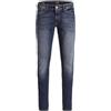 JACK & JONES Jjiliam Jjoriginal Agi 005 Noos, Jeans skinny Uomo, Blu Scuro, 36W / 34L