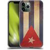 Head Case Designs Cuba Cubano Bandiere Vintage Set 3 Custodia Cover in Morbido Gel Compatibile con Apple iPhone 11 PRO