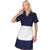 ISACCO Camice Firenze Blu+Bianco Con Grembiulino ISACCO 007502G