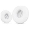 Krone Kalpasmos uscinetti auricolari universali di ricambio per Sony MDR-ZX110/MDR-ZX330BT/V150/WH-CH500; JBL Tune 600bt/T500BT/T450BT e molte altre cuffie rotonde da 70 mm, di Krone Kalpasmos-Thicker White