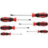 GEDORE Red Giravite Stella e InTaglio, Set di 6 Pezzi, Cacciavite Serie a InTaglio e a Croce, Impugnatura Bicomponente, Utensile, R38002006