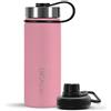 720°DGREE Borraccia termica 500 ml noLimit - Bottiglia acqua termiche in acciaio inox - Senza BPA - Borracce perfetto per bevande (530ml) calde, fredde, Bambini, Bambina, Scuola +2 Coperchi