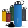 720°DGREE Borraccia Termica "noLimit" 410ml, 530ml, 710ml, 950ml, 1200ml - Senza-BPA, Acciaio Inox, Doppia parete, Prova Perdite anche per Acido Carbonico - Borraccia Termos +Tappo Sportivo 0