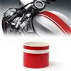 4R Quattroerre.it Strisce Adesive Moto Bike Racing Stripe 2 Fili, Rosso, 8 cm x 2 m