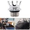 SaferCCTV King Crown Tappo serbatoio carburante in alluminio per moto 883 XL1200 48 72