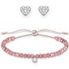 THOMAS SABO Sabo SET0603-401-9-L20v - Set di gioielli da donna in argento Sterling 925, 20 cm, Argento sterling, Zirconia cubica
