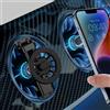 ICAILIN Porta cellulare auto magnetico da auto Rotazione a 360 ° Supporto per telefono con bocchetta dell'aria circolare per auto Porta cellulare da auto compatibile con mercedes