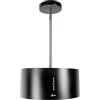 GURARI cappello isolotto 237 50 BL, cappello isola circolazione aria, cappello isola fornello 50 cm, cappello soffitto, 860 m³/h, bianco, 3 passi, illuminazione LED, timer, filtro carbone incluso