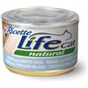 Life Cat Le Ricette Natural Tonno Pesce Bianco 150 gr Scatoletta Gattini